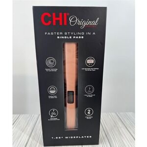 CHI Original Digital‎ Ceramic Hair Styling Iron 1.25 Inch Rose Gold CA7558 New